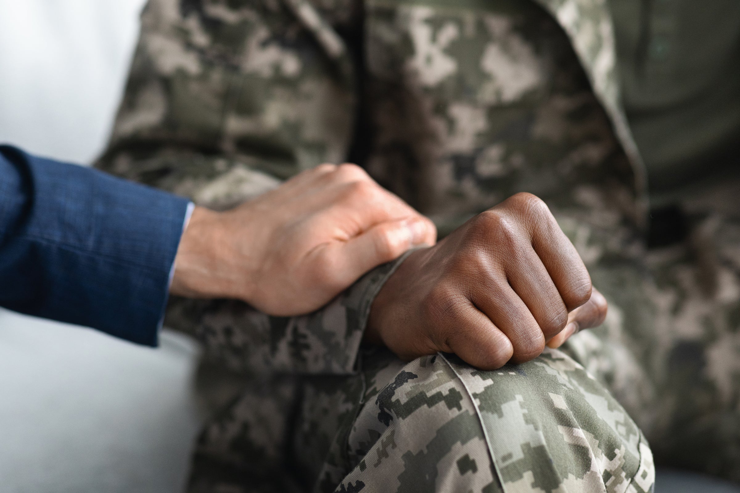 Veteran support conversation